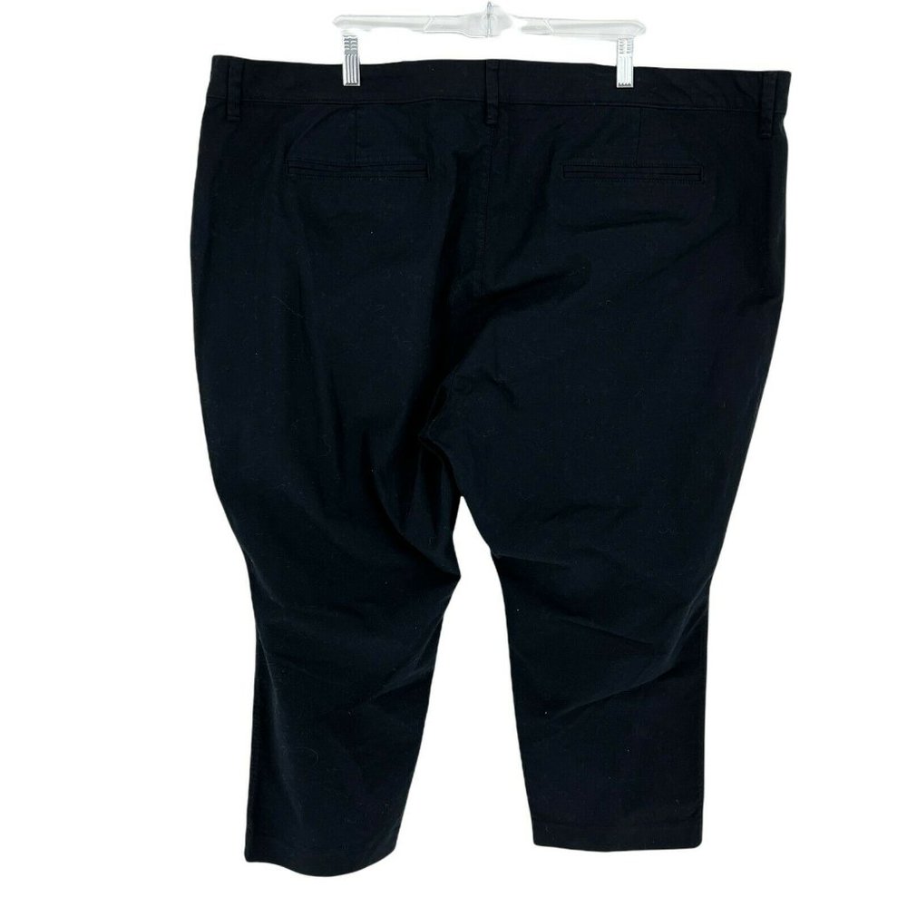 New Old Navy Pants Women's Plus 26 Short Pixie Mid-rise Black Casual Jea… - Picture 2 of 9
